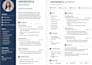 design a professional resume and CV in canva